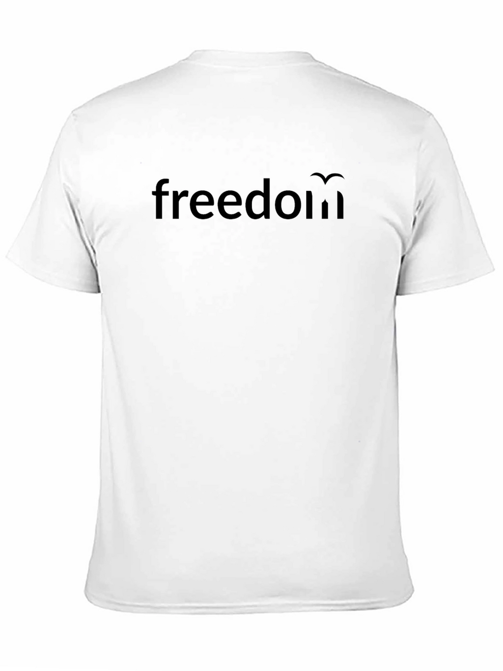 Freedom Graphic T-Shirt - Classic Black Tee