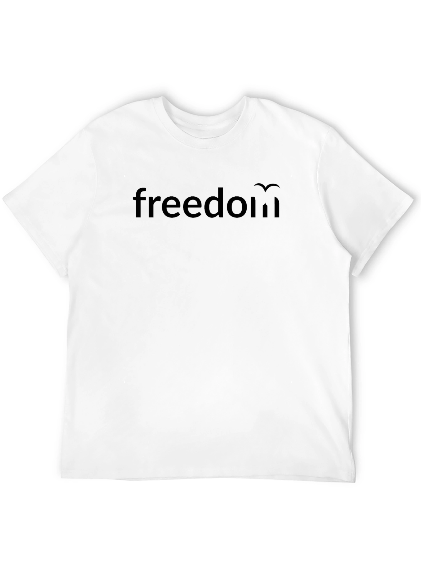 Freedom Graphic T-Shirt - Classic Black Tee