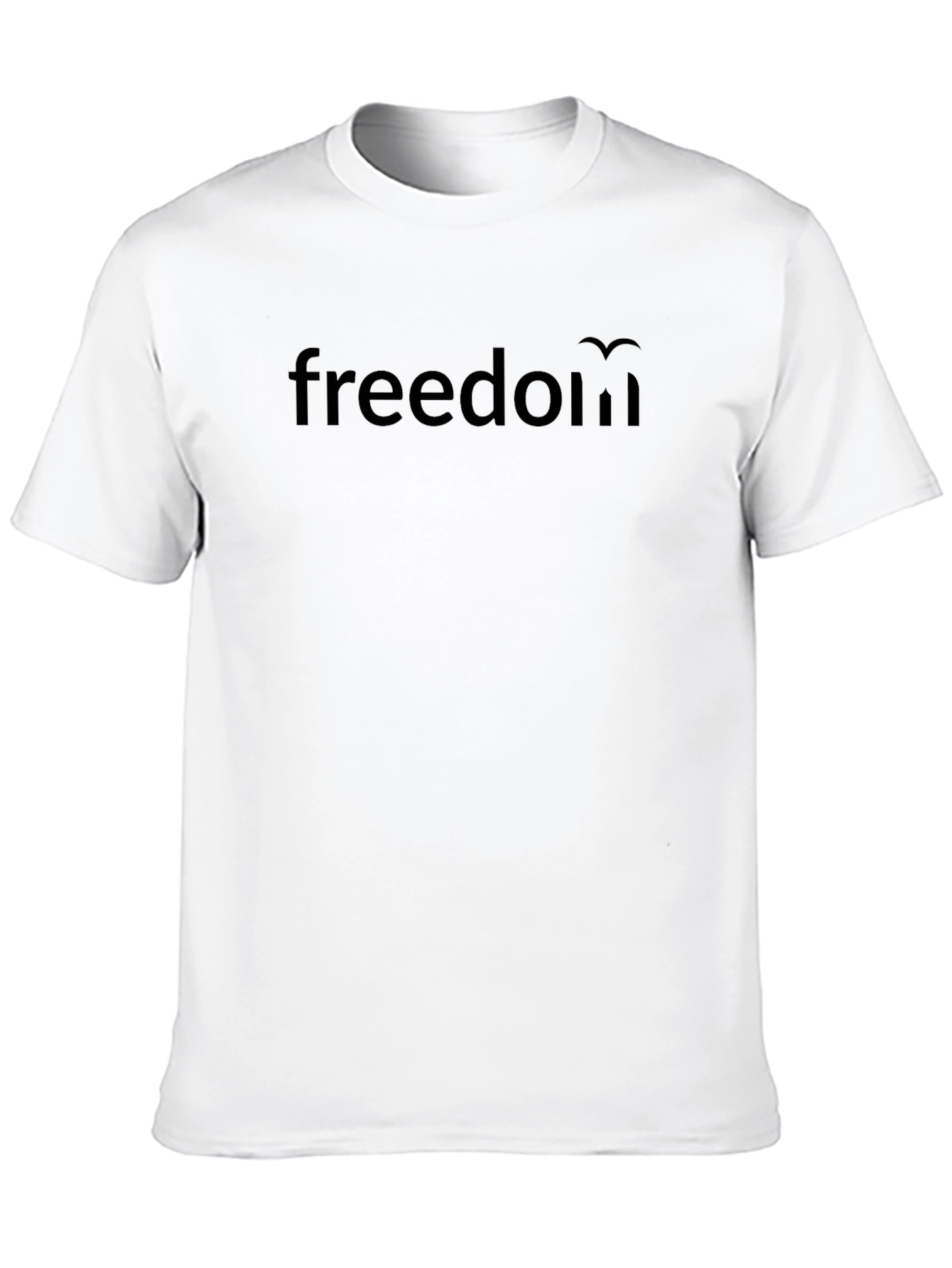 Freedom Graphic T-Shirt - Classic Black Tee