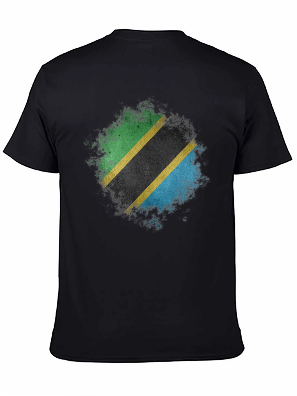 Tanzania Flag T-Shirt - Distressed Design