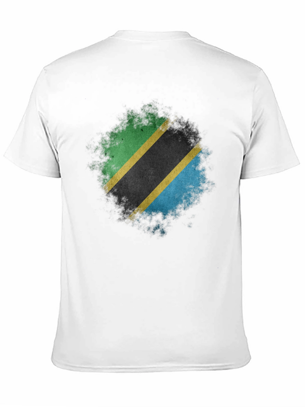 Tanzania Flag T-Shirt - Distressed Design