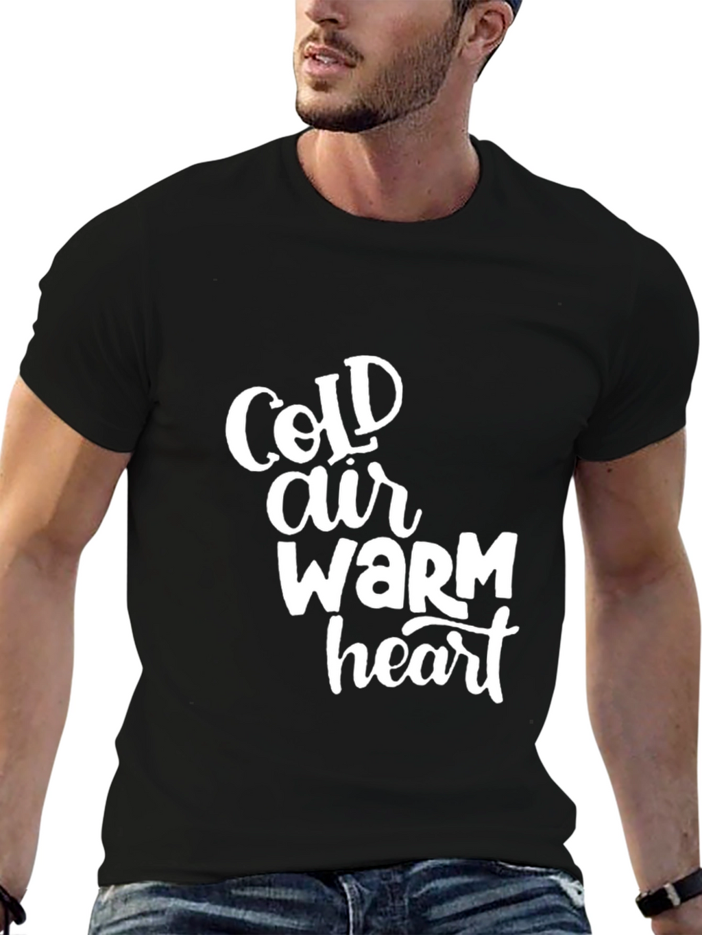 Cold Air Warm Heart Graphic Tee