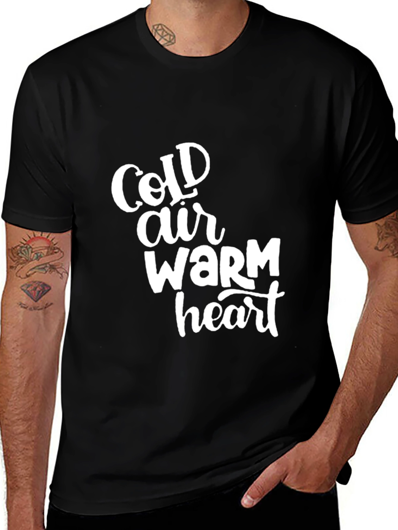 Cold Air Warm Heart Graphic Tee