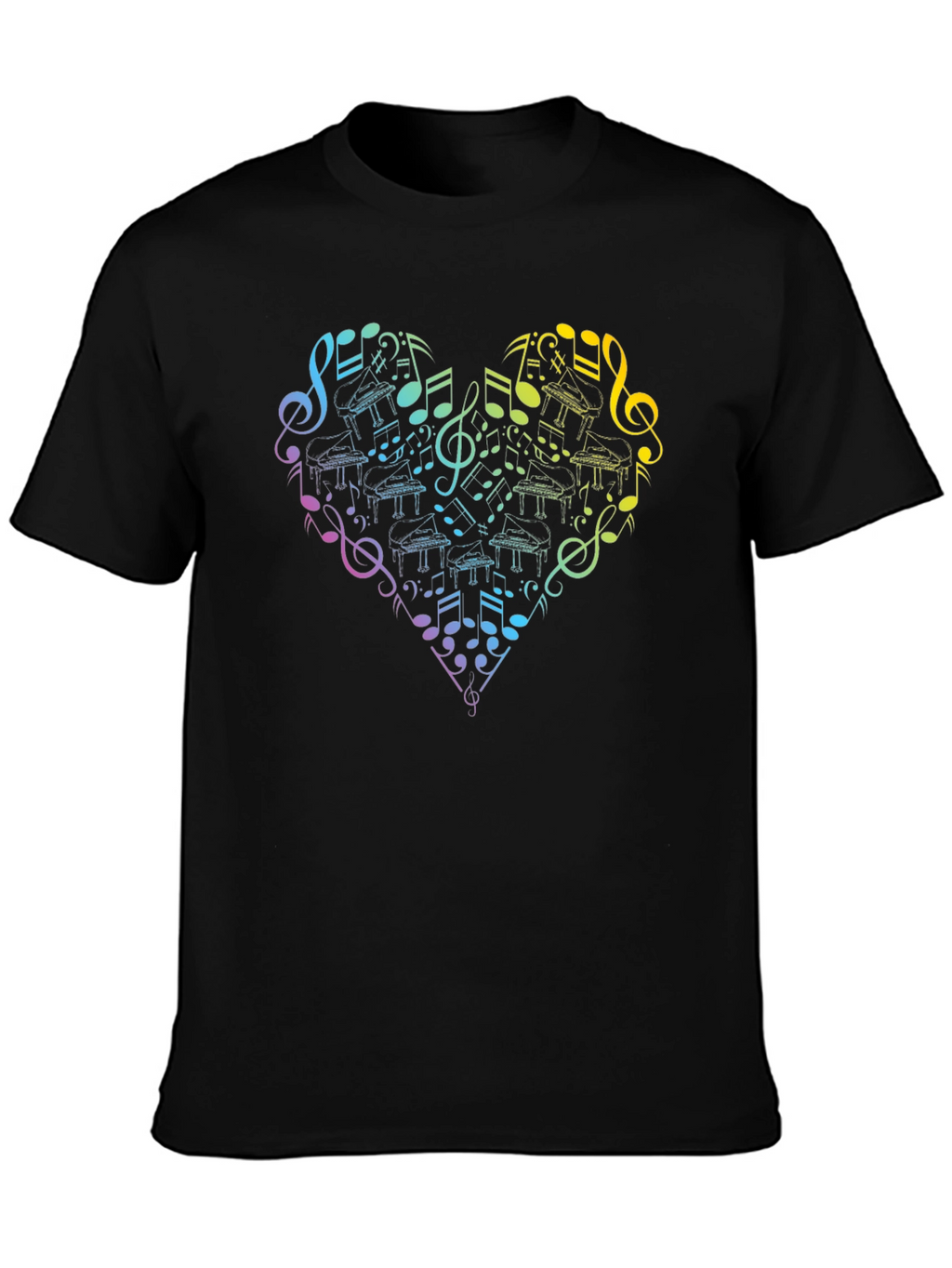 Music Lover Heart T-Shirt