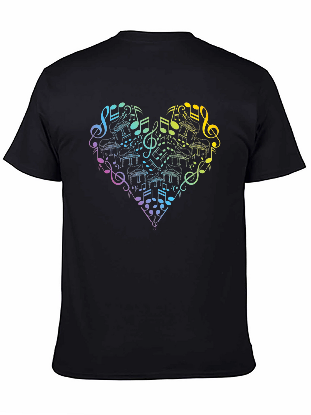 Music Lover Heart T-Shirt