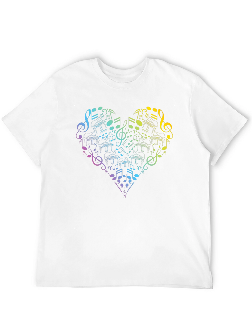 Music Lover Heart T-Shirt