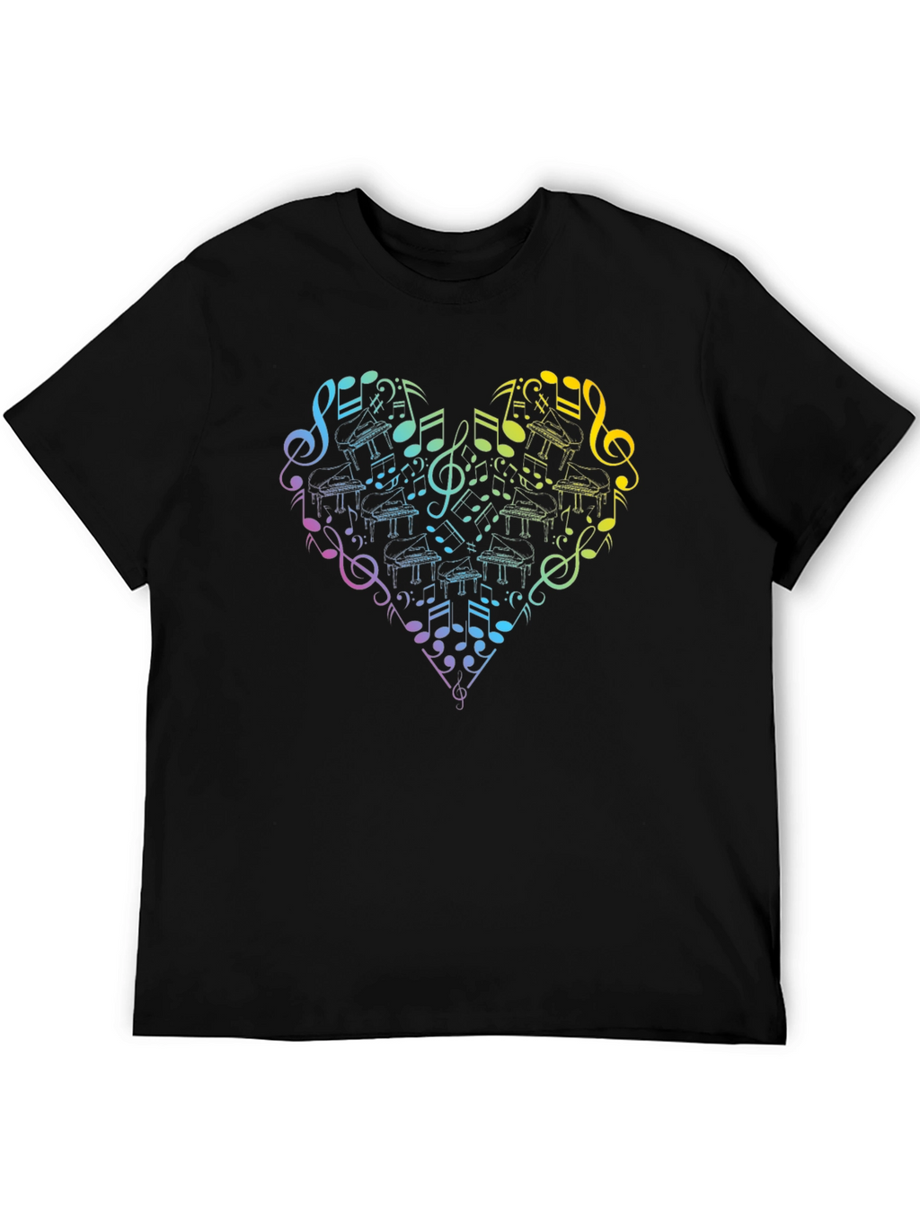 Music Lover Heart T-Shirt