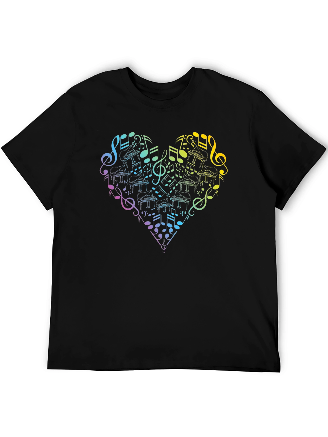 Music Lover Heart T-Shirt