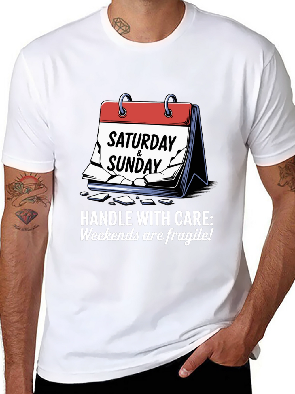 Handle Weekends with Care T-Shirt