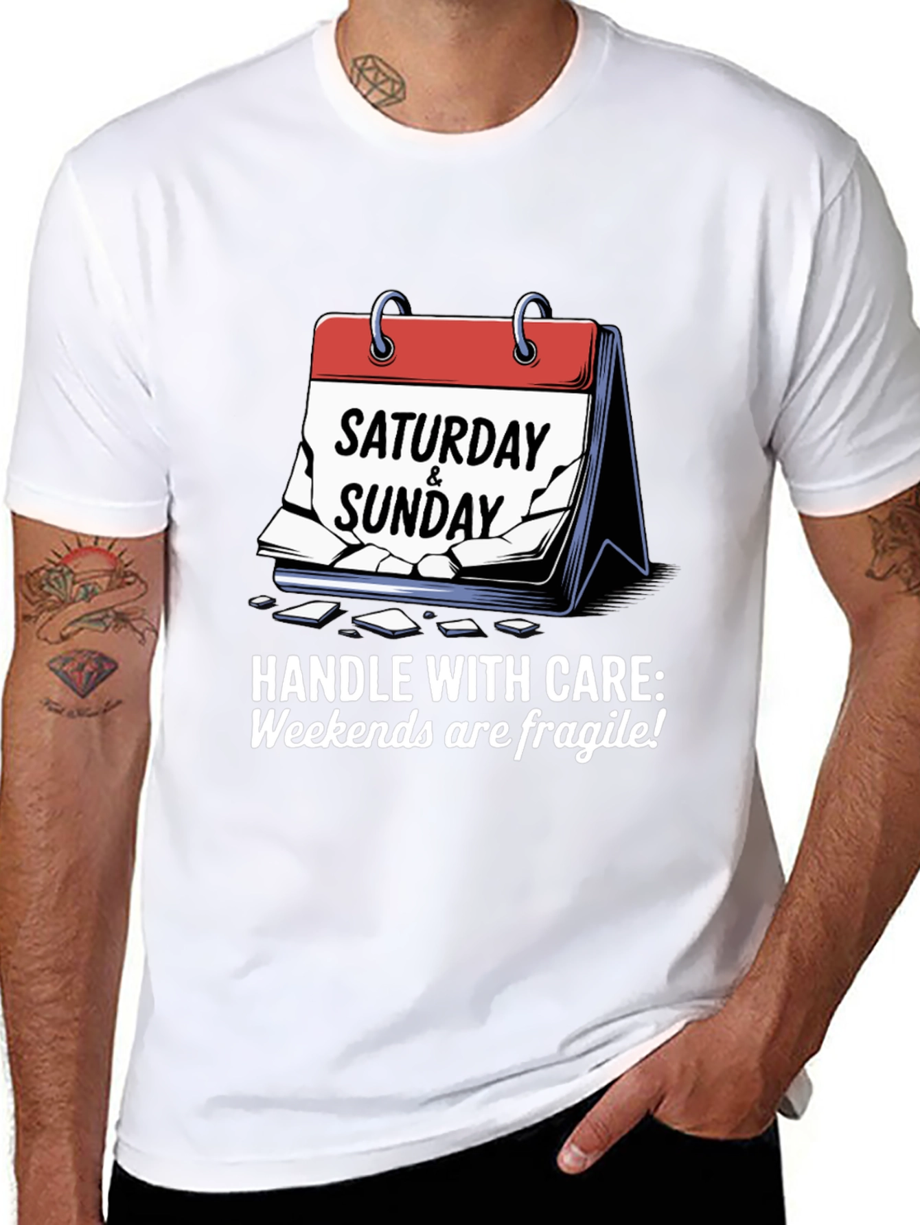 Handle Weekends with Care T-Shirt