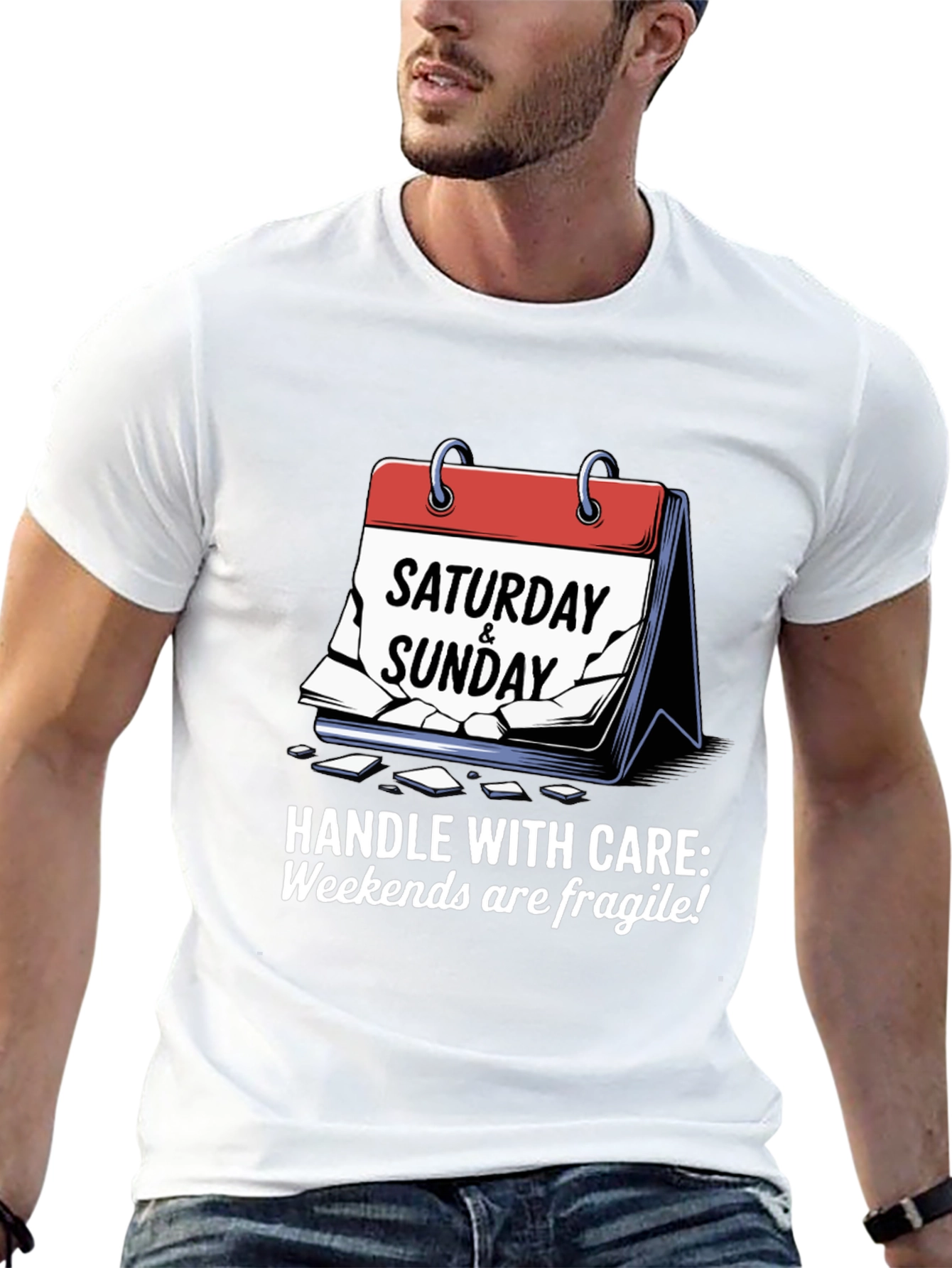 Handle Weekends with Care T-Shirt