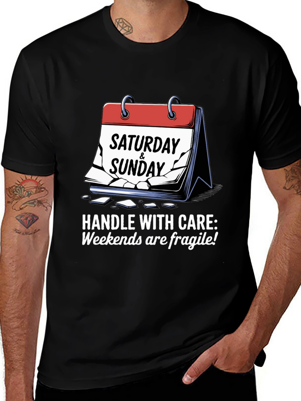 Handle Weekends with Care T-Shirt