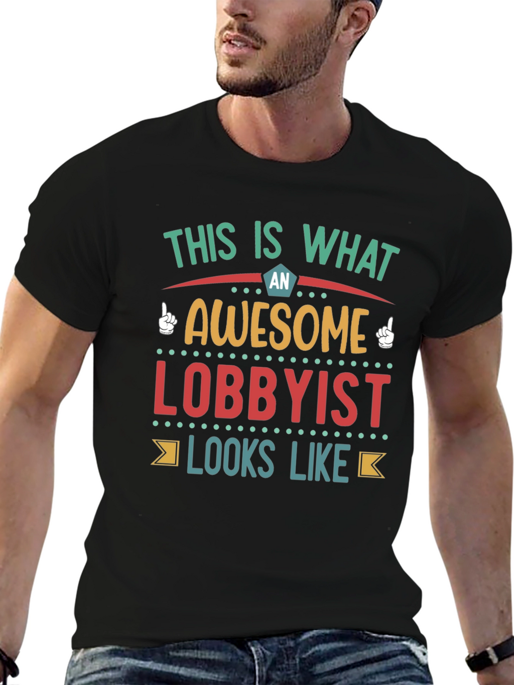 Awesome Lobbyist T-Shirt - Unique Profession Tee