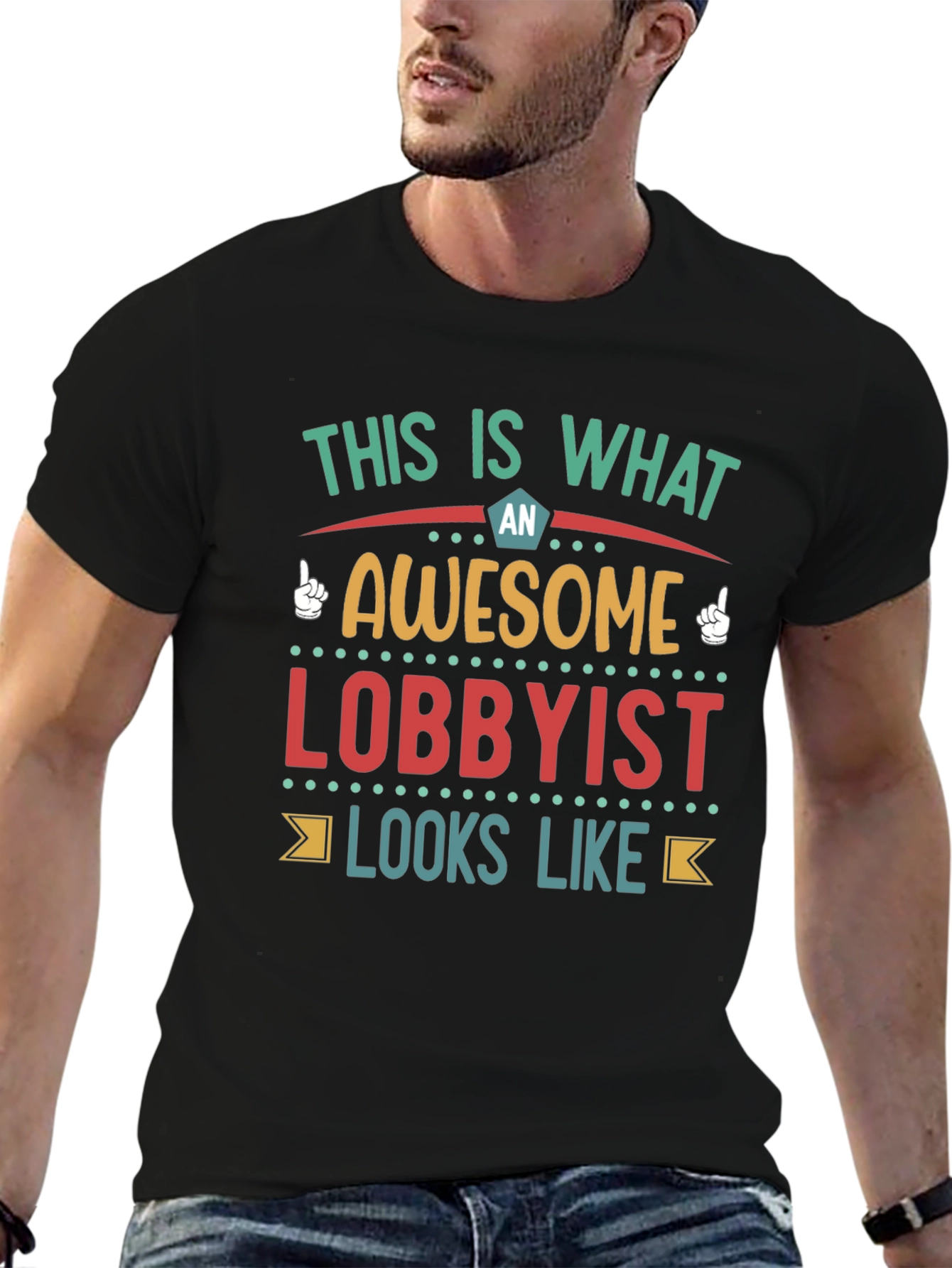 Awesome Lobbyist T-Shirt - Unique Profession Tee