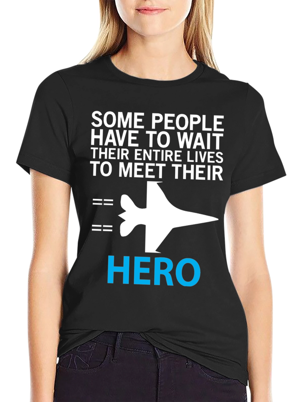 Pilot Hero T-Shirt Aviation Gift Tee