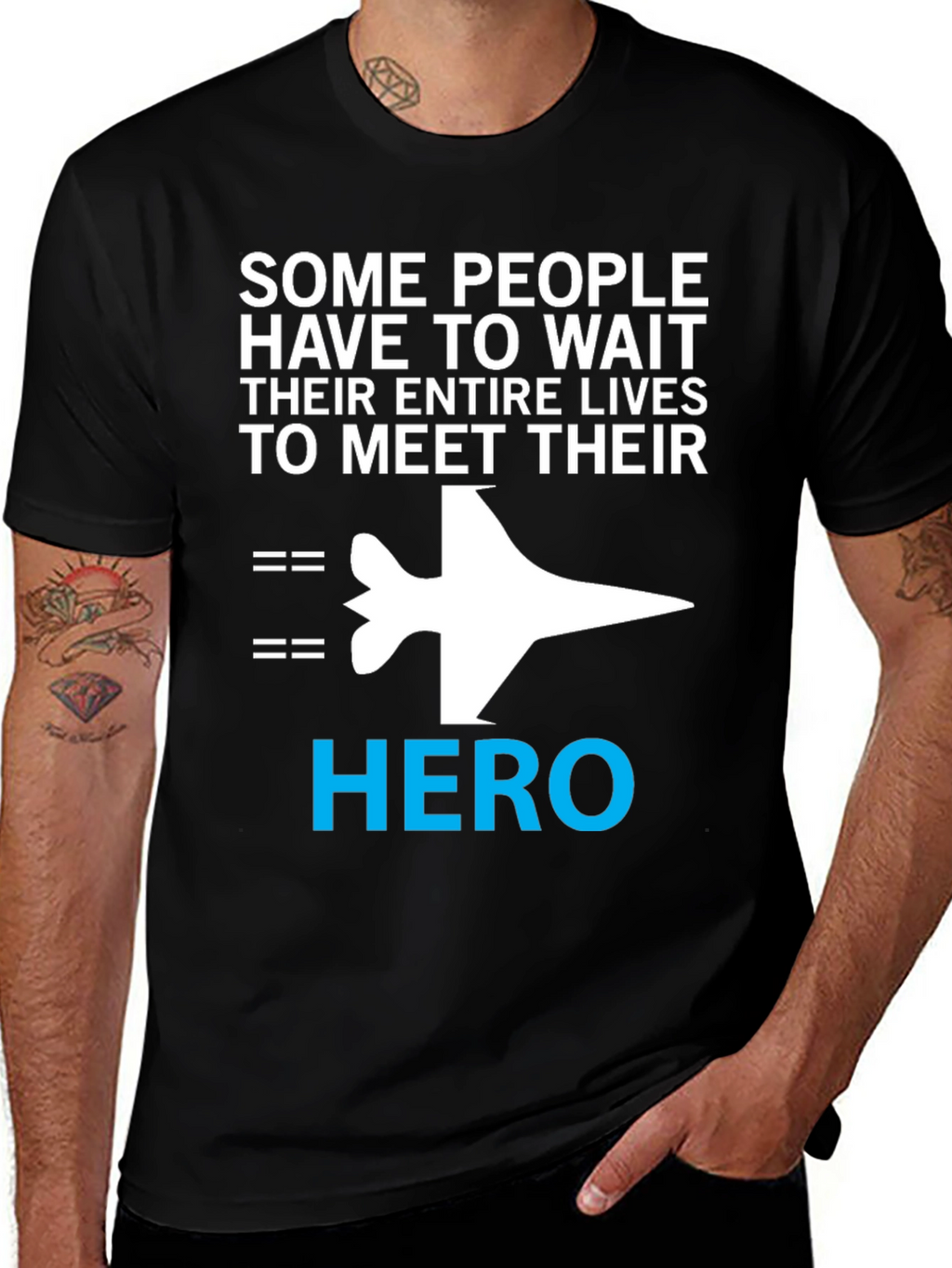 Pilot Hero T-Shirt Aviation Gift Tee