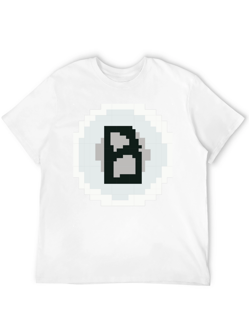 Pixelated B T-Shirt - Retro Gaming Style Tee