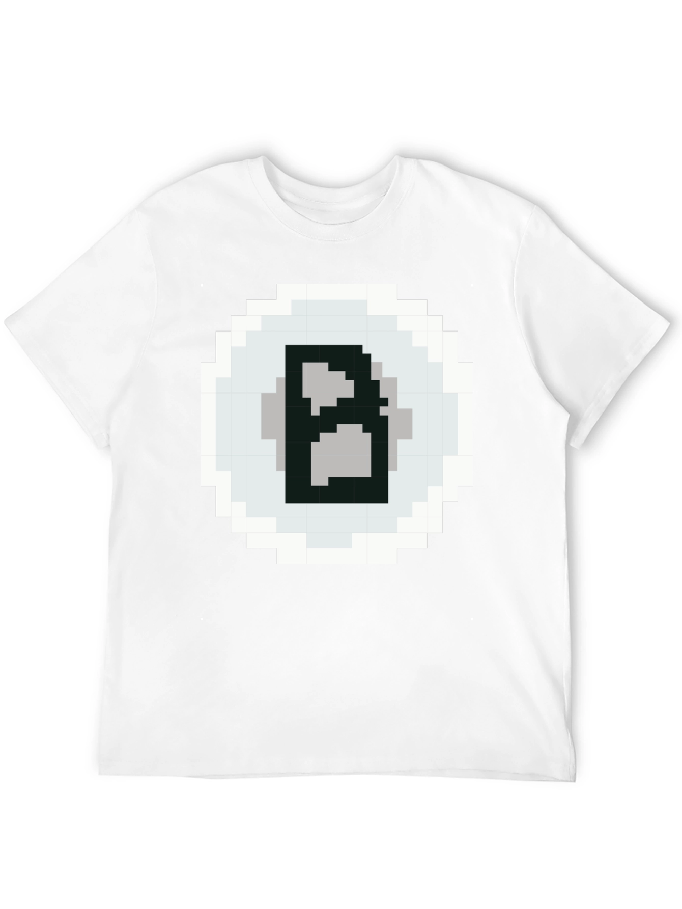 Pixelated B T-Shirt - Retro Gaming Style Tee