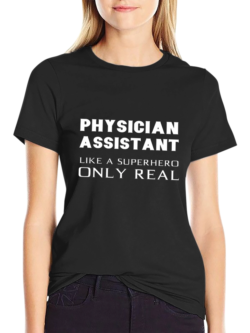Physician Assistant Superhero Graphic T-Shirt