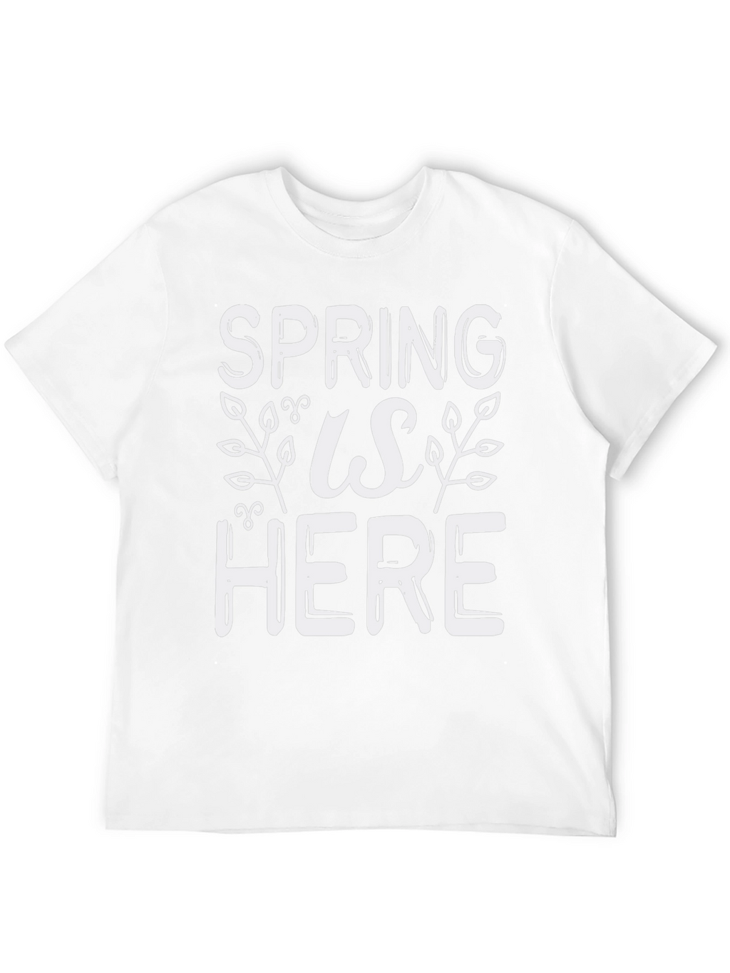 Spring is Here Graphic Tee - Black Casual Shirt