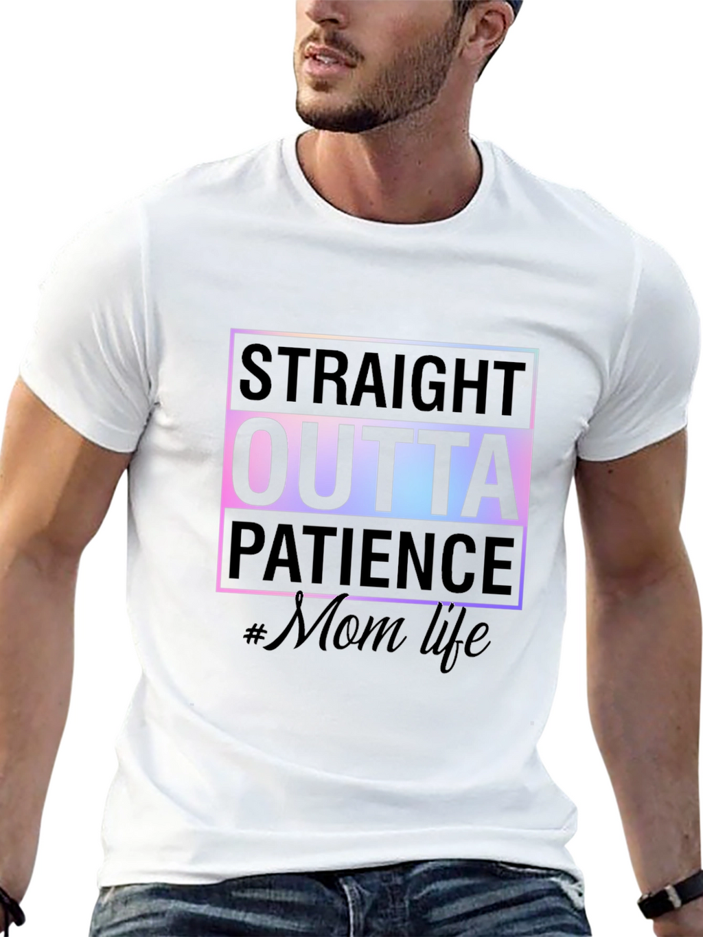 Straight Outta Patience #MomLife Tee