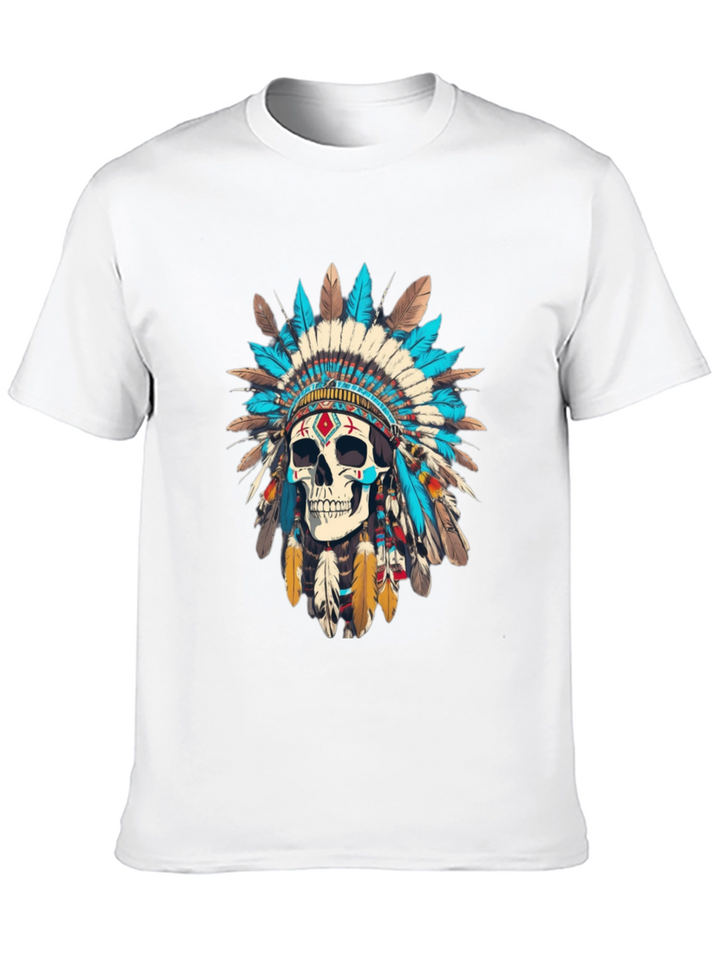 Skull Chief T-Shirt - Black