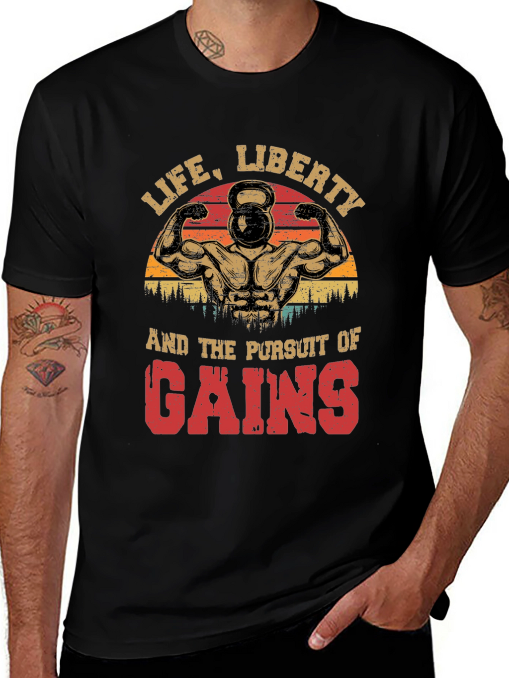 Life Liberty Gains T-Shirt