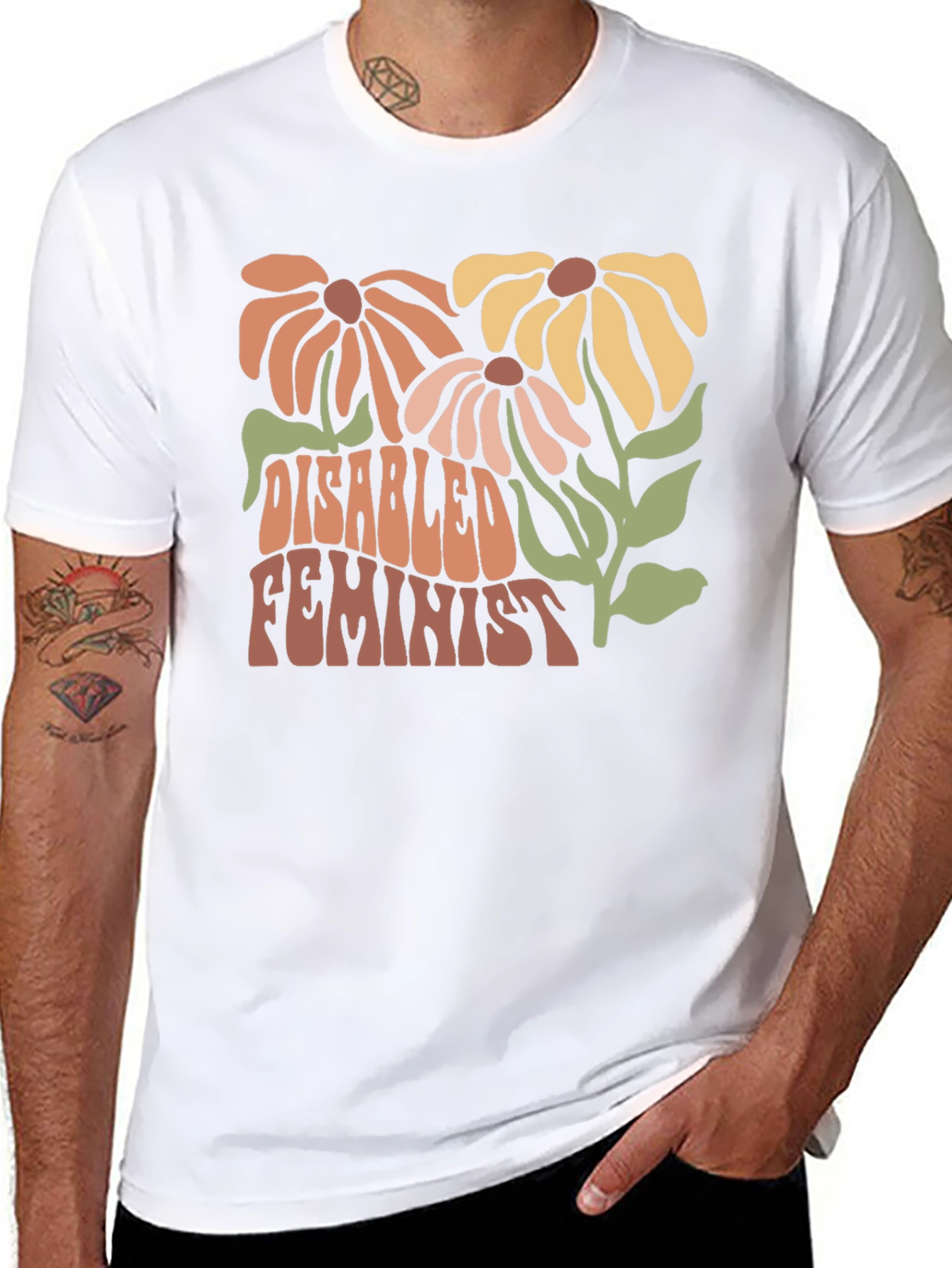 Disabled Feminist Graphic Tee