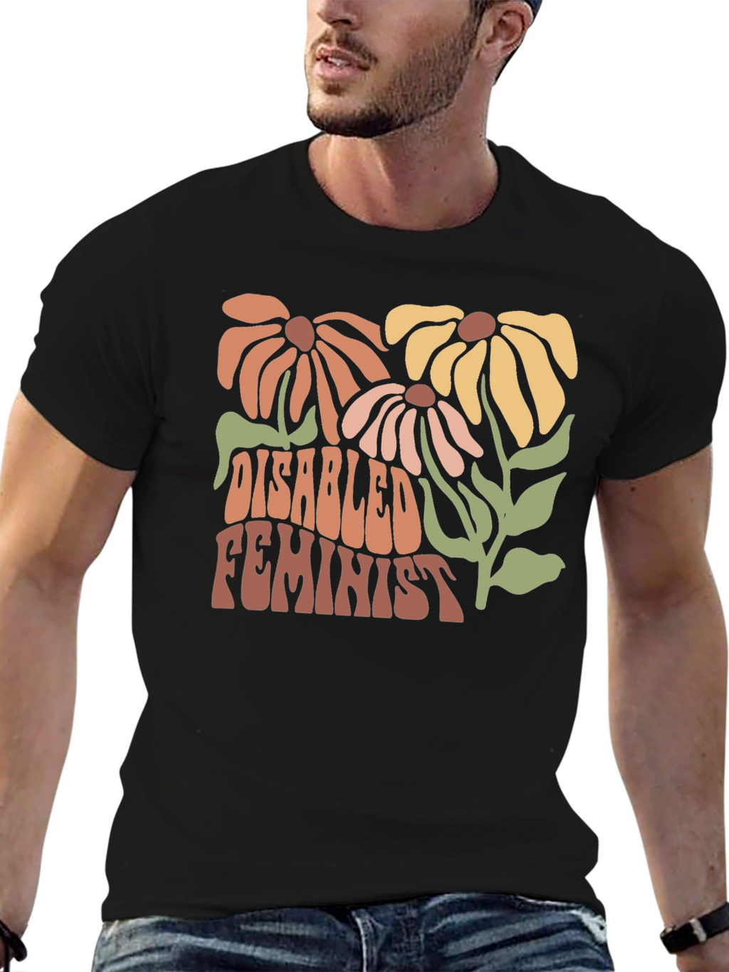 Disabled Feminist Graphic Tee