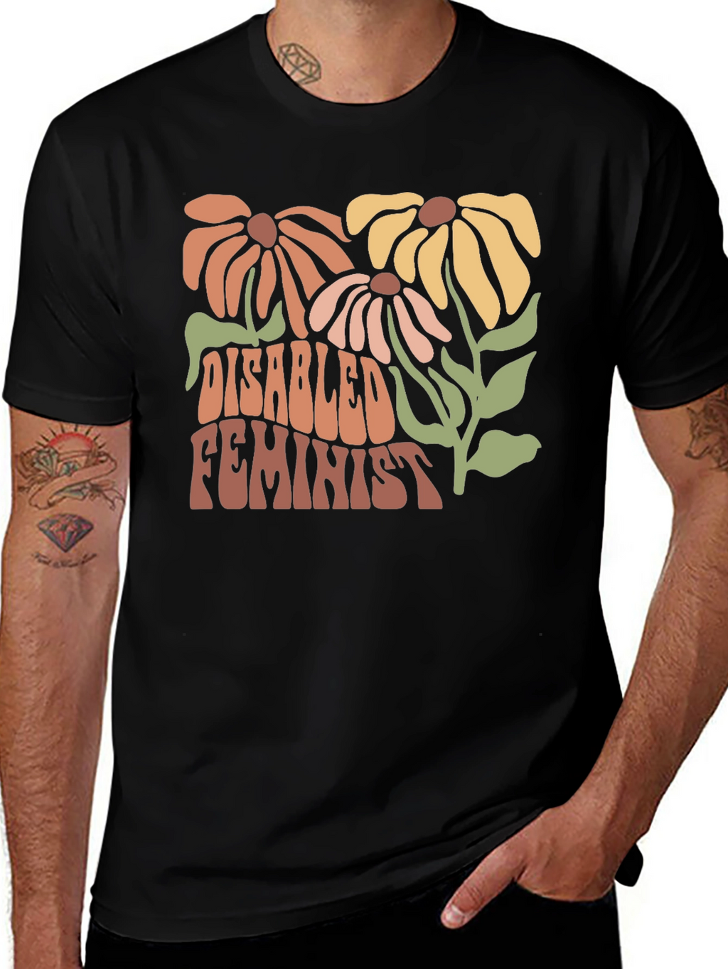 Disabled Feminist Graphic Tee