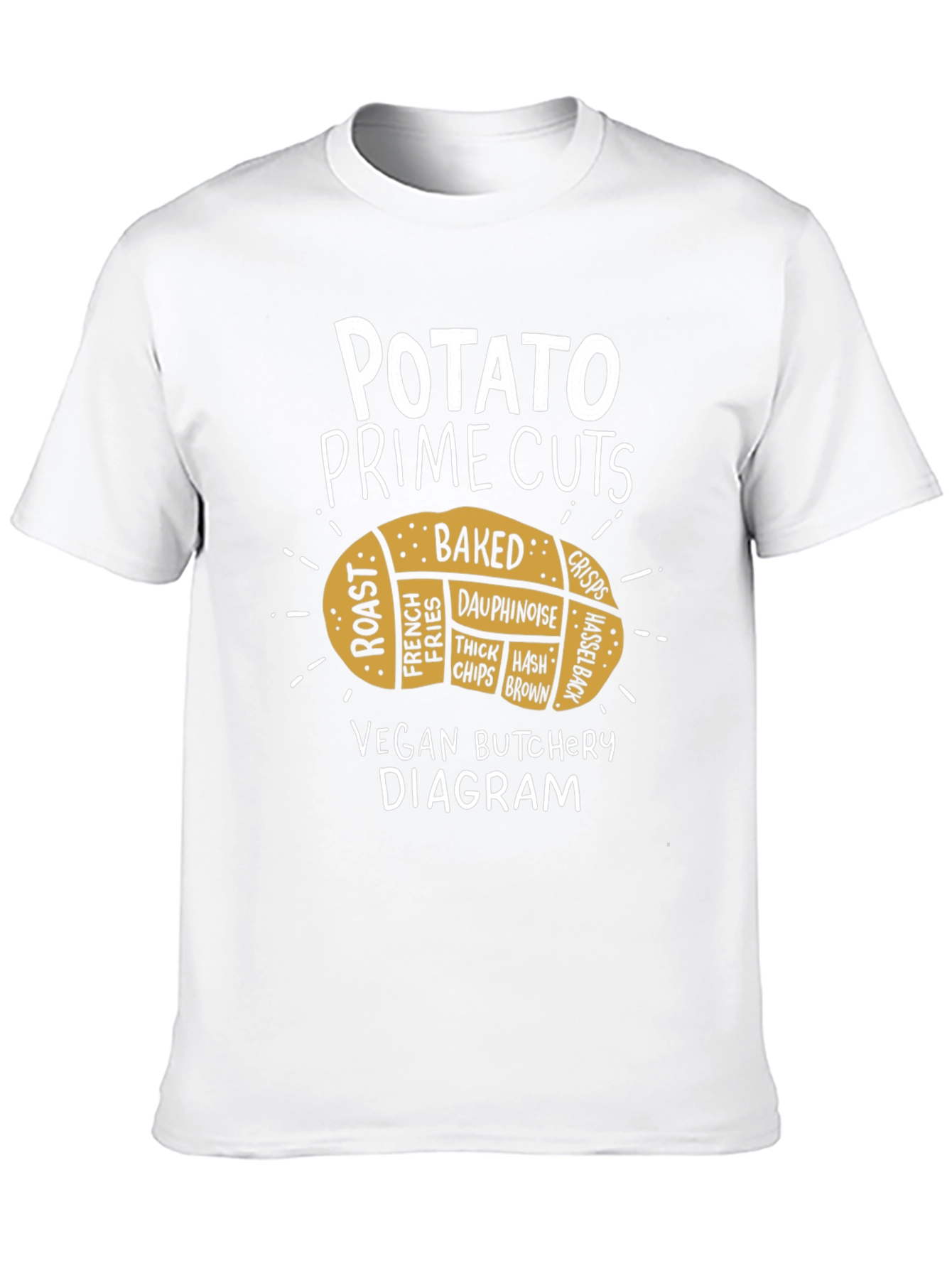 Potato Prime Cuts Vegan Butcher T-Shirt