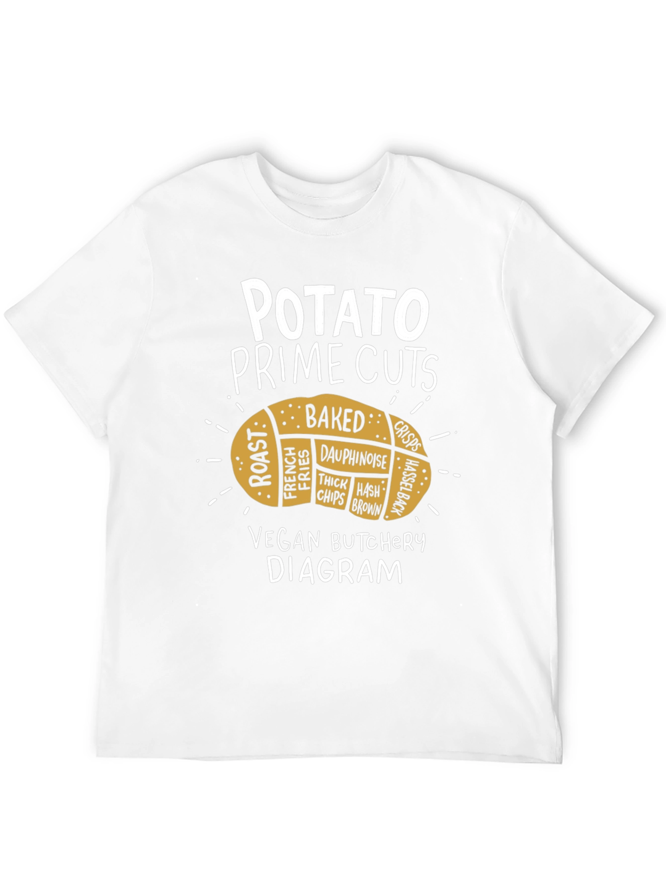 Potato Prime Cuts Vegan Butcher T-Shirt