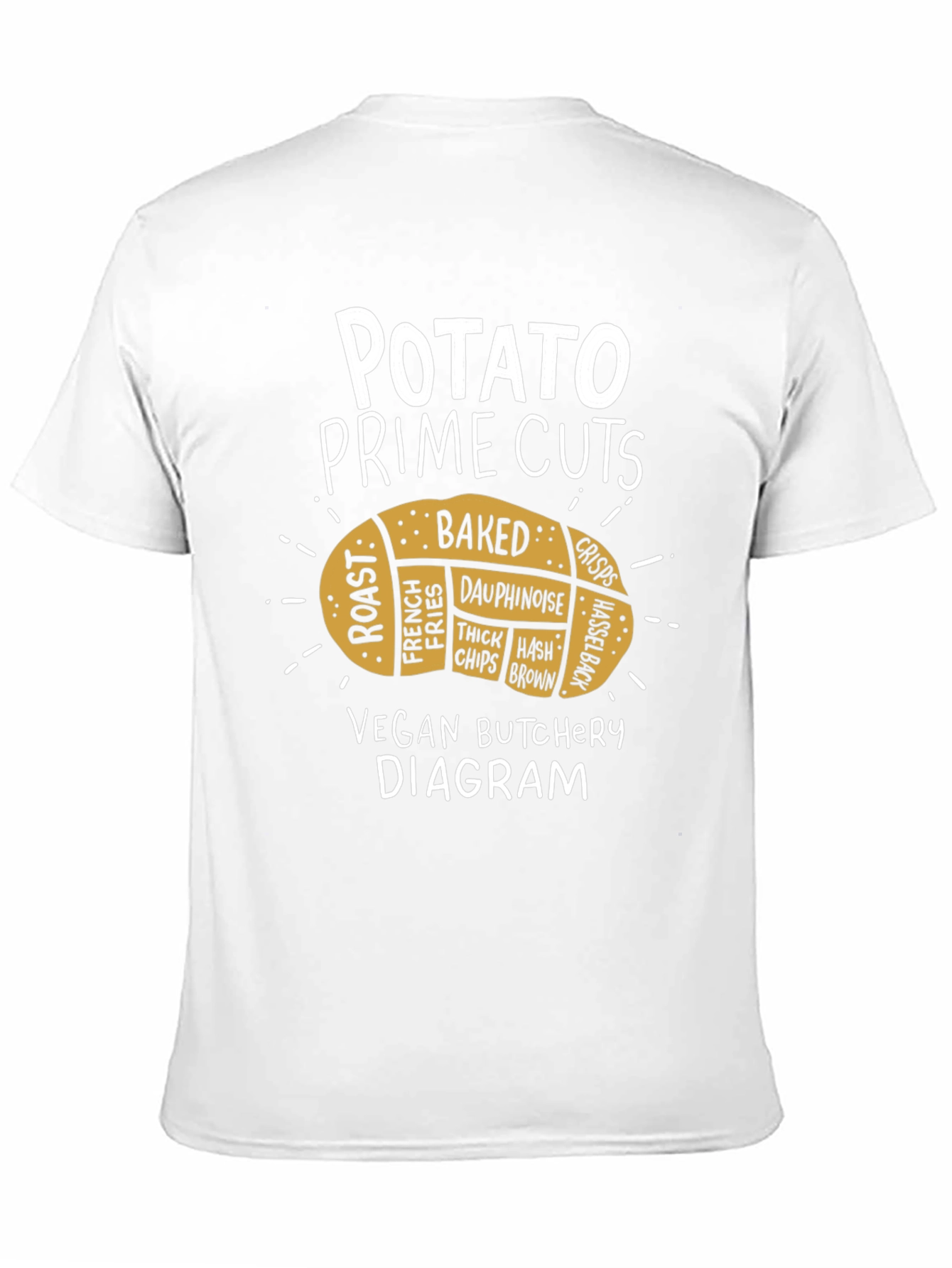 Potato Prime Cuts Vegan Butcher T-Shirt