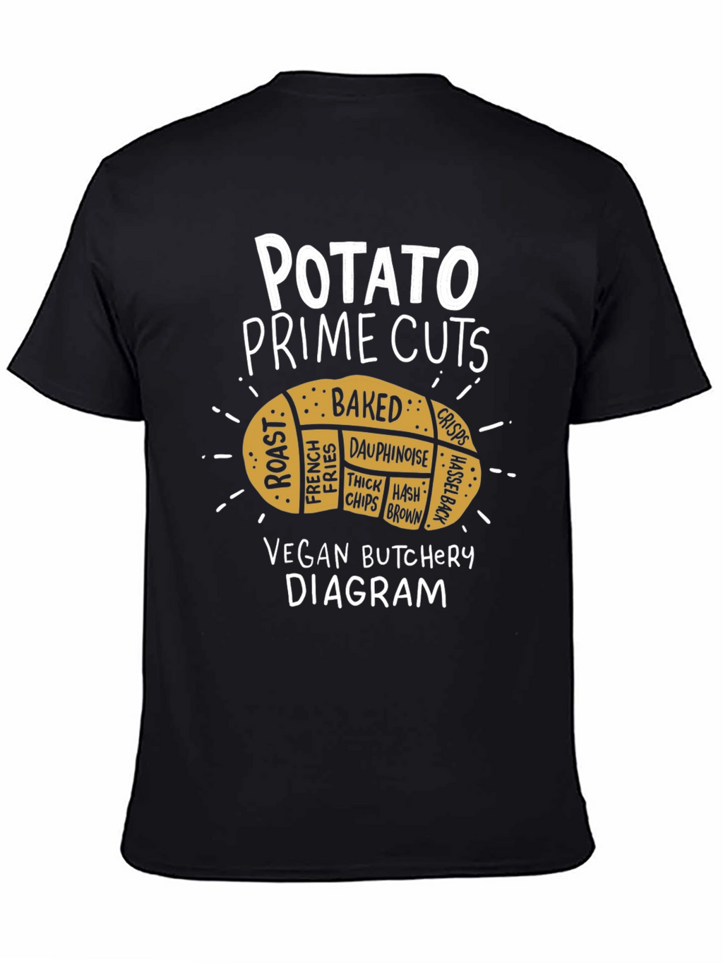 Potato Prime Cuts Vegan Butcher T-Shirt