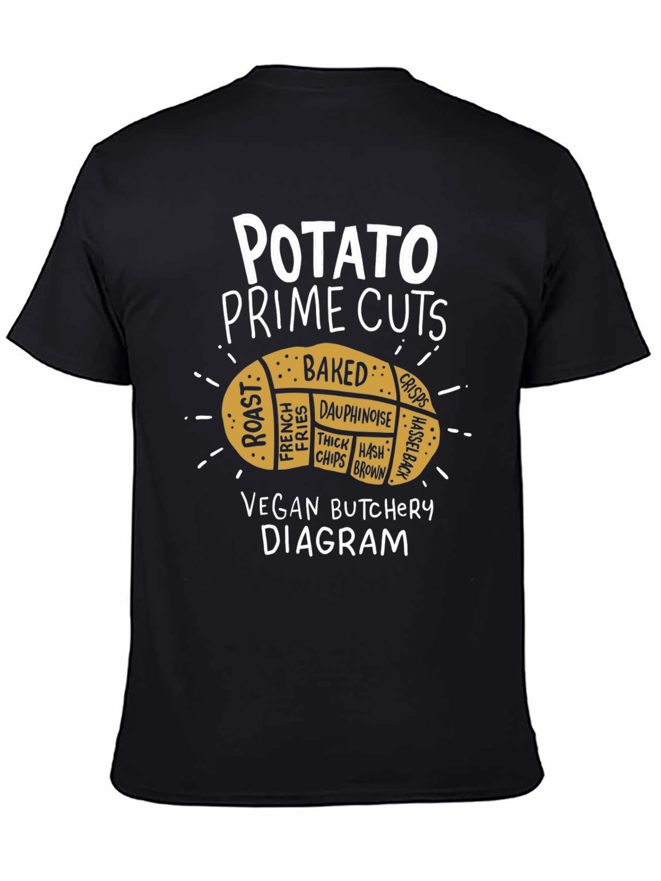 Potato Prime Cuts Vegan Butcher T-Shirt