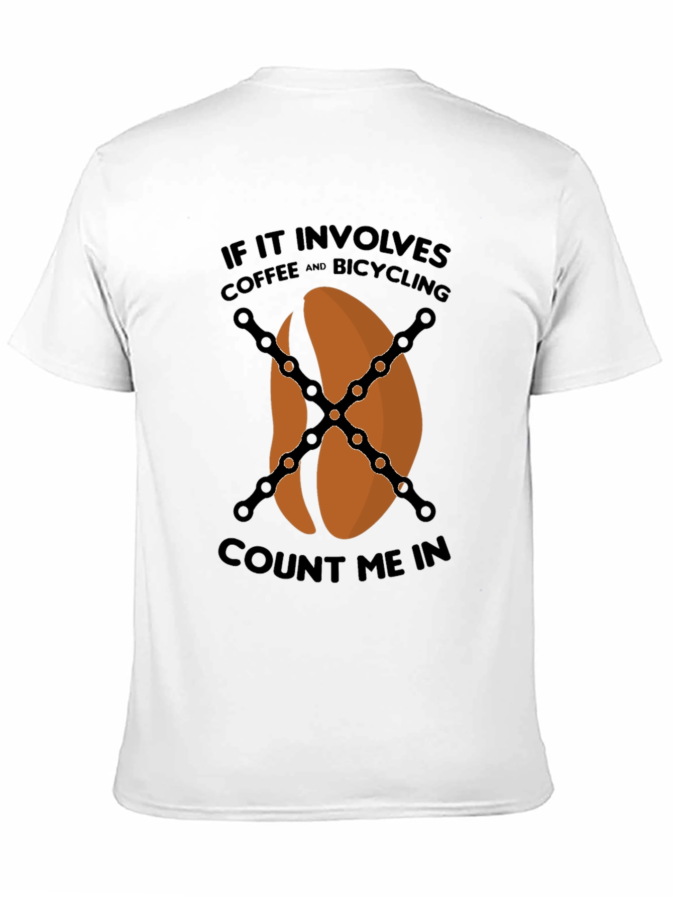 Coffee & Bicycling T-Shirt - Count Me In!