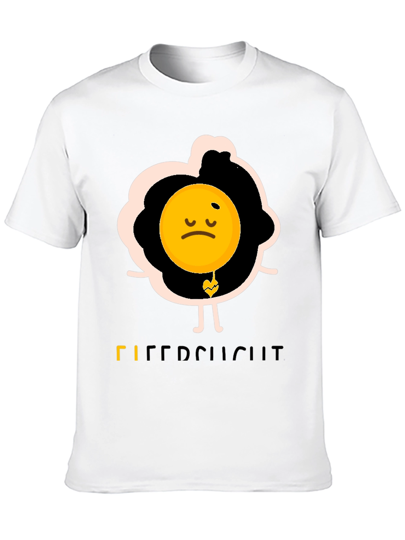 Sad Egg Graphic Tee - Funny Novelty T-Shirt