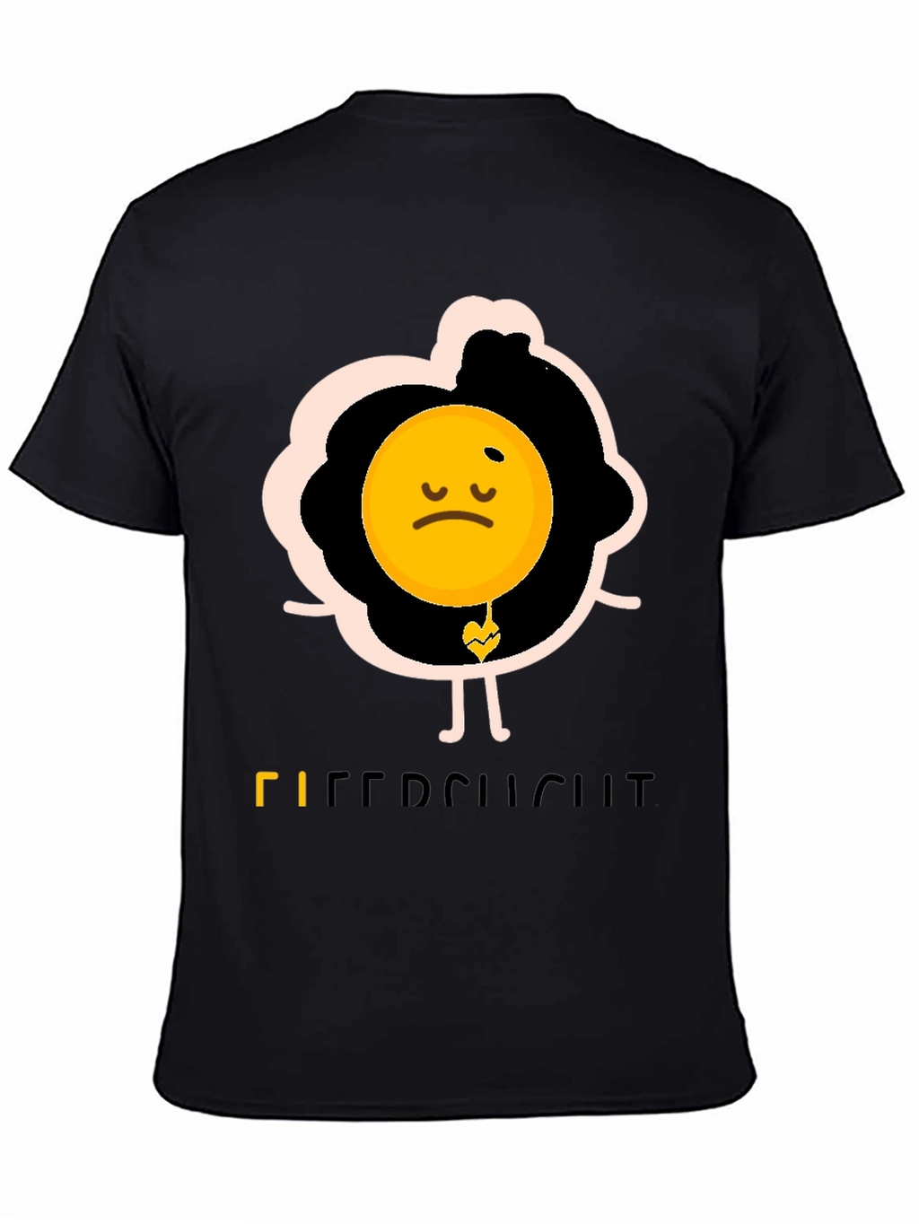 Sad Egg Graphic Tee - Funny Novelty T-Shirt
