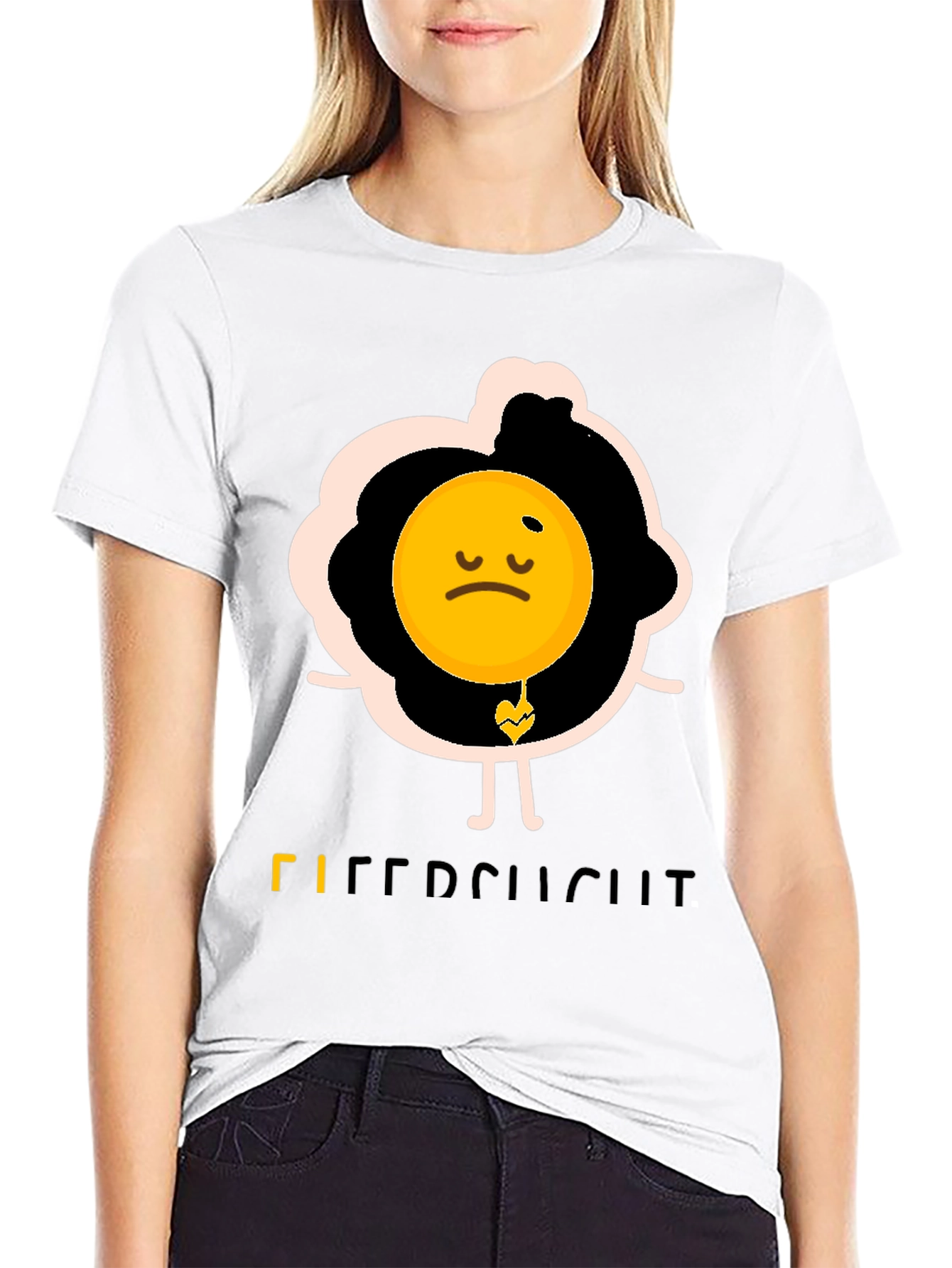 Sad Egg Graphic Tee - Funny Novelty T-Shirt