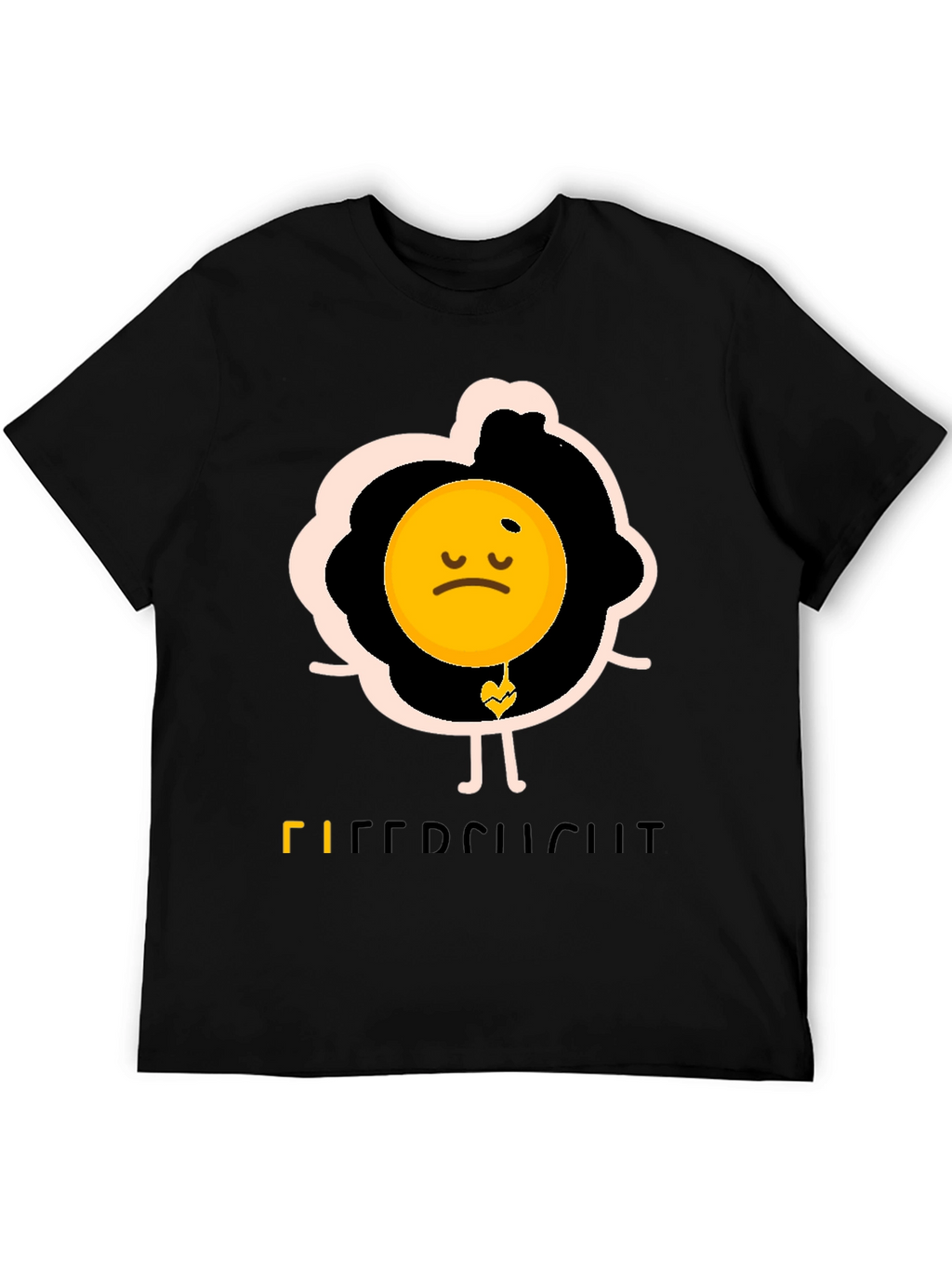 Sad Egg Graphic Tee - Funny Novelty T-Shirt