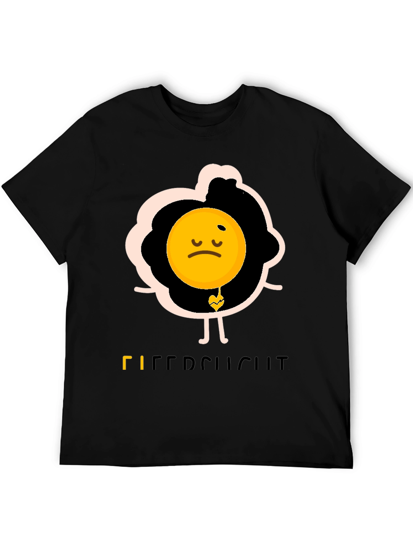 Sad Egg Graphic Tee - Funny Novelty T-Shirt