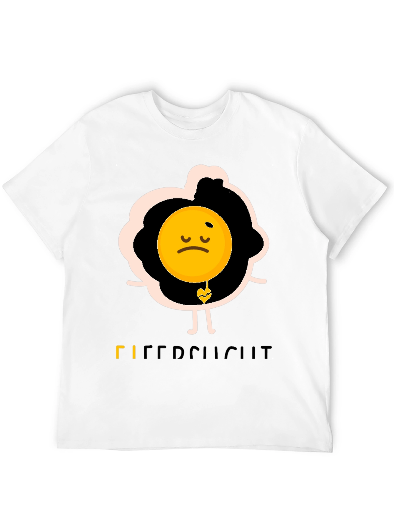 Sad Egg Graphic Tee - Funny Novelty T-Shirt