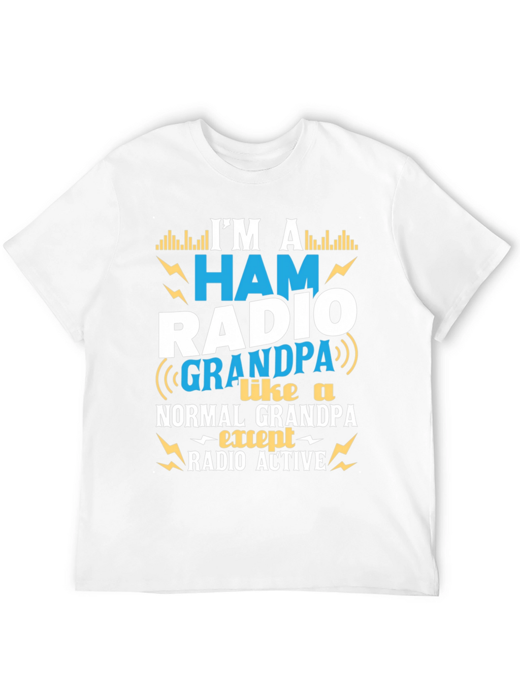 Ham Radio Grandpa T-Shirt - Radio Active Design