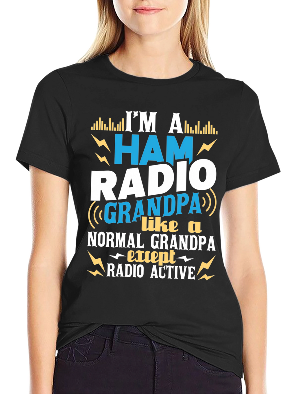 Ham Radio Grandpa T-Shirt - Radio Active Design