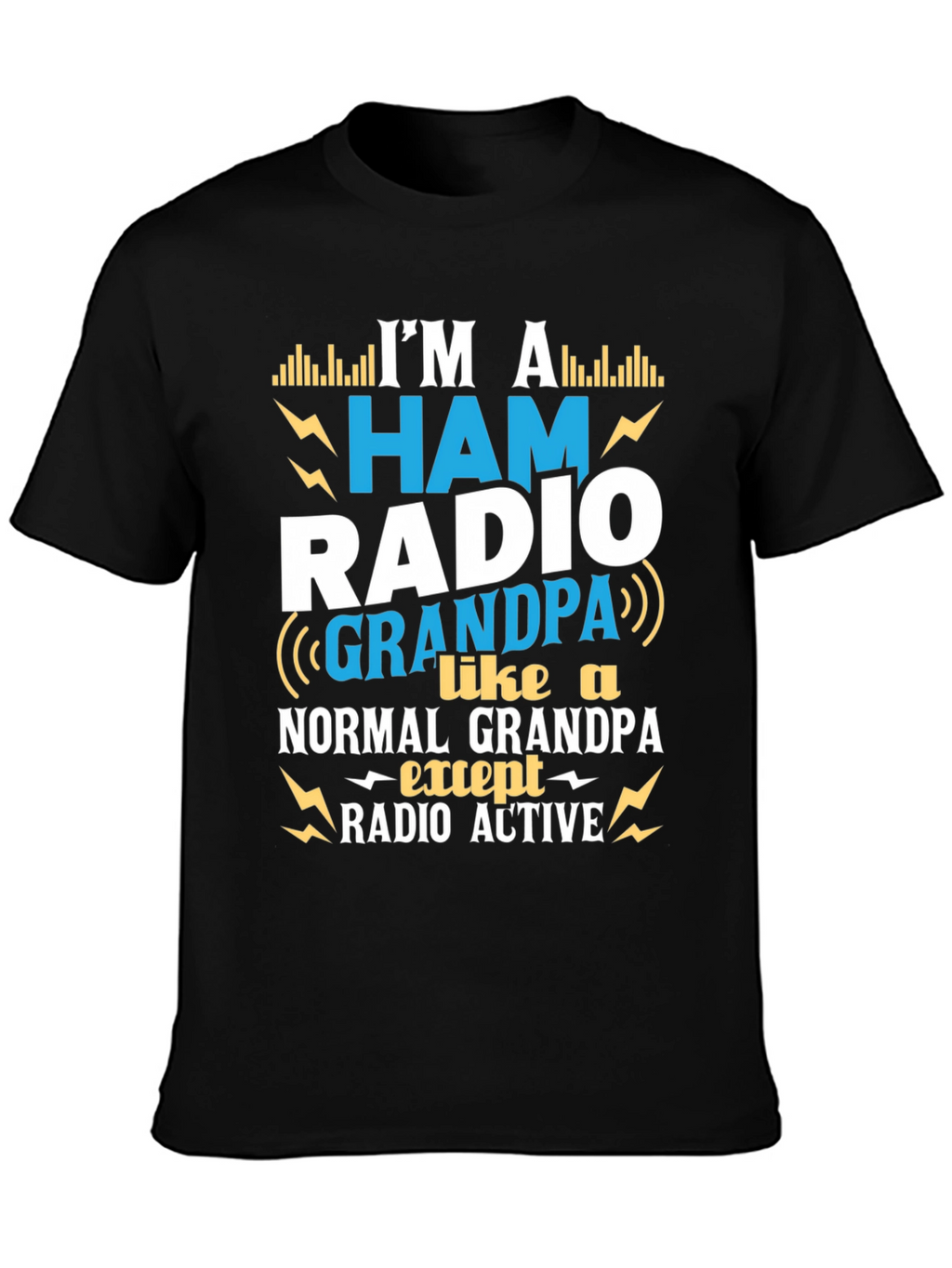 Ham Radio Grandpa T-Shirt - Radio Active Design