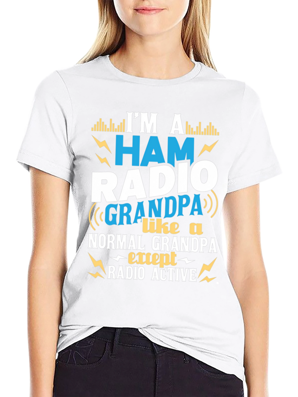 Ham Radio Grandpa T-Shirt - Radio Active Design