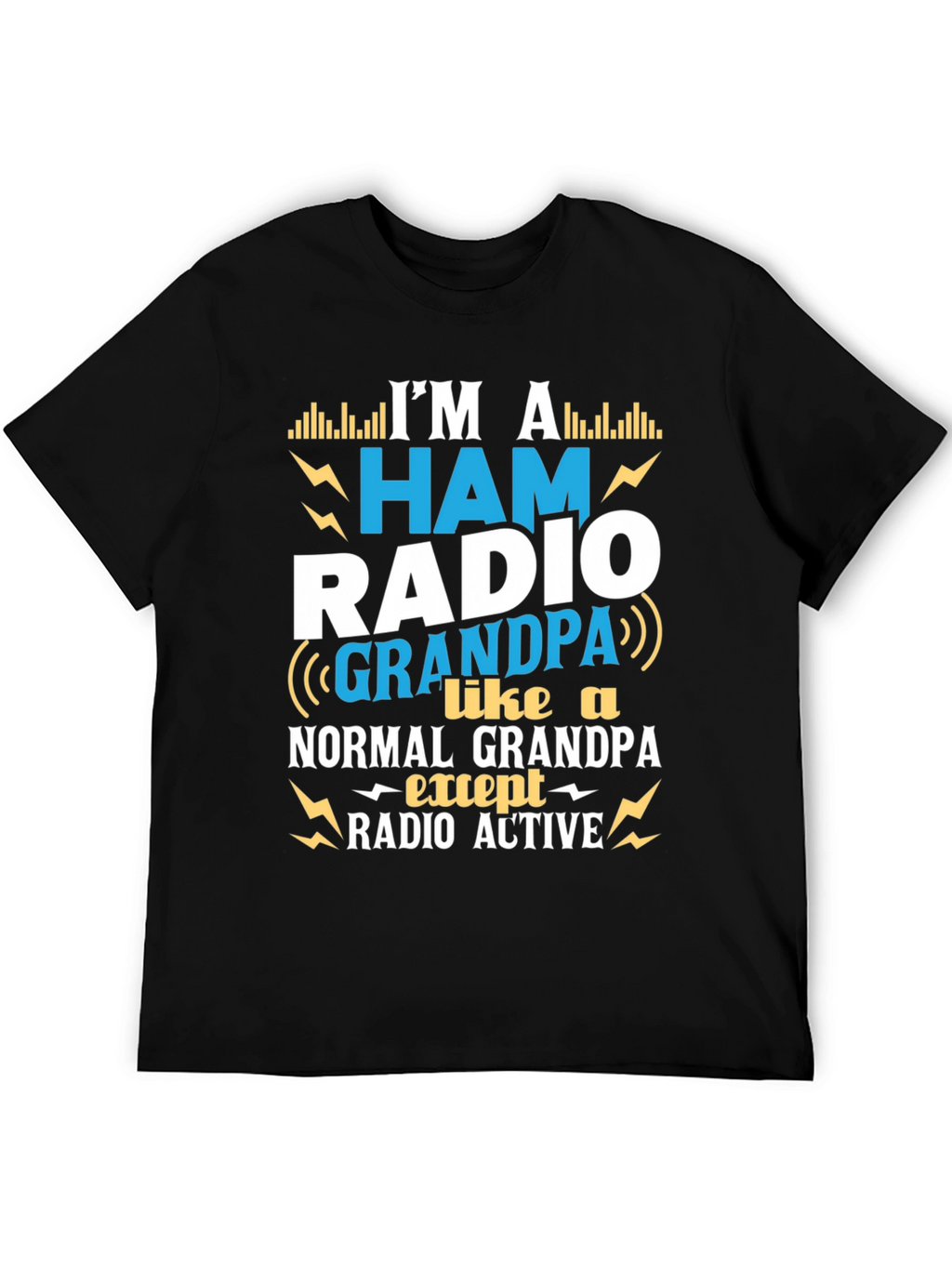 Ham Radio Grandpa T-Shirt - Radio Active Design