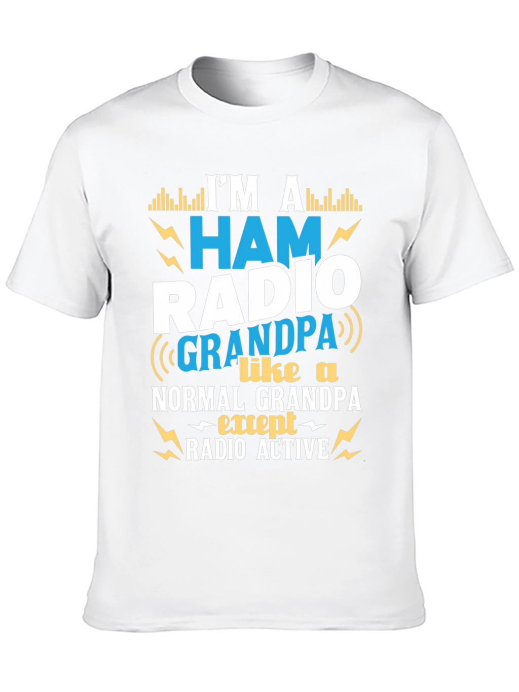 Ham Radio Grandpa T-Shirt - Radio Active Design