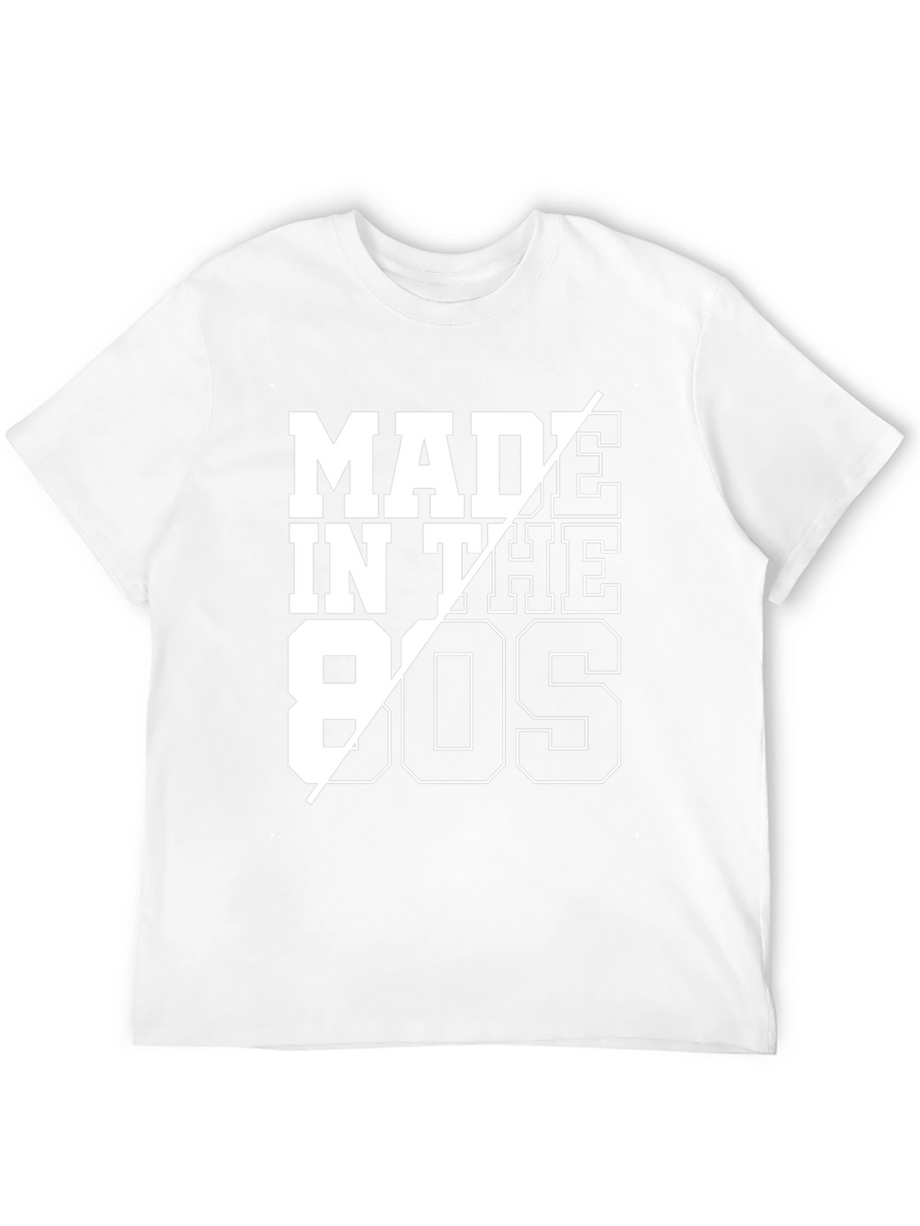 Retro Made in the 80s Graphic Tee - Black