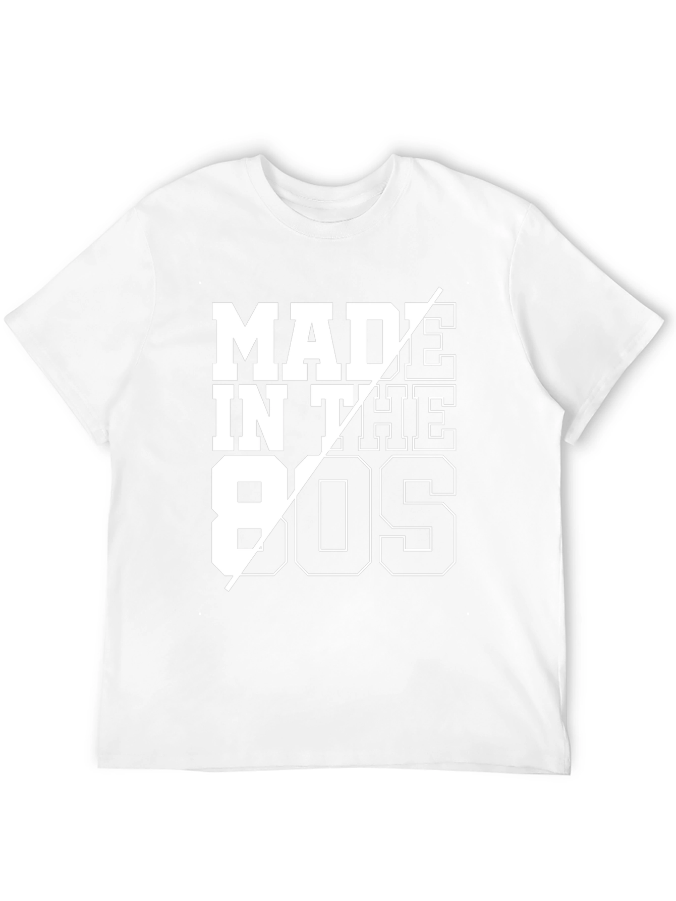Retro Made in the 80s Graphic Tee - Black